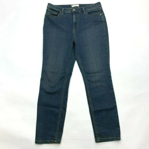 Free People Blue Denim High Rise‎ Jeans Stretch - Picture 1 of 6